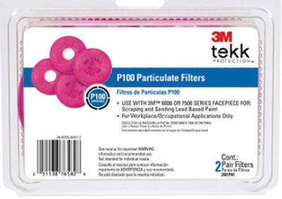 3M 3M 2091P2-DC P100 Particulate Filter 4 Pack