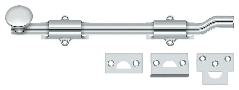 DELTANA Deltana FPG1026 Surface Bolt Offset Heavy Duty 10 in