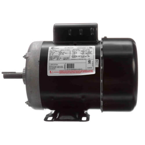 Century C613 1/2 HP 115/208-230v General Purpose Motor 1 PH 1800 RPM 56 Frame TEFC