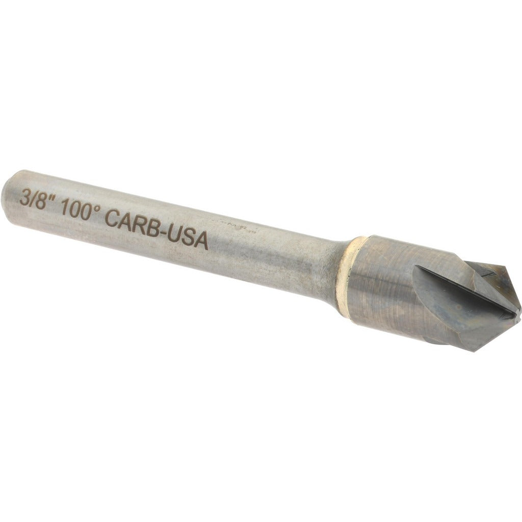 HERTEL Hertel 334-005080 Countersink 3/8 in 100 Deg 4 Flute Carbide