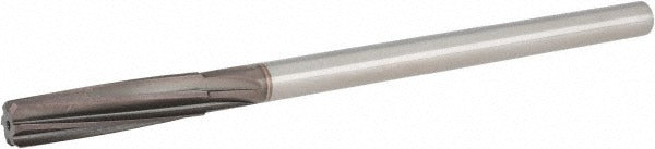 HERTEL Hertel 2058378 Chucking Reamer 0.5000 in Hss Ticn 6 Flute
