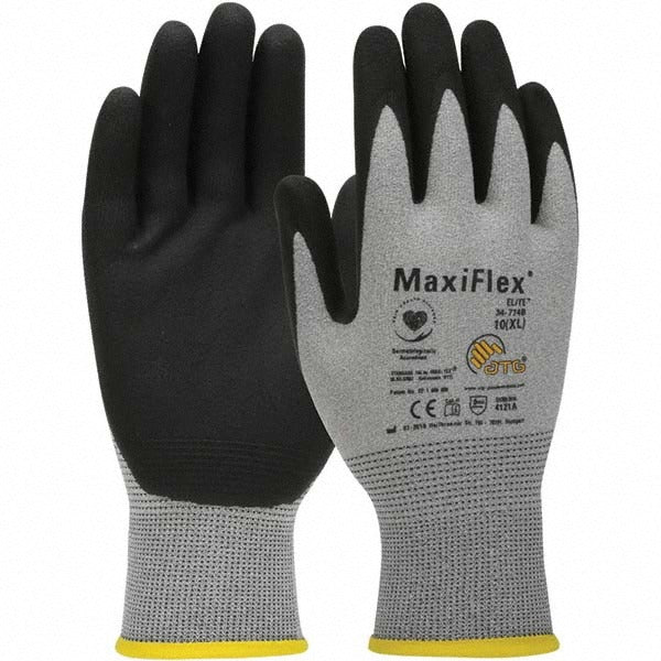 ATG Atg 34-774B/M Work Gloves Medium Nitrile Nylon Static Dissipative