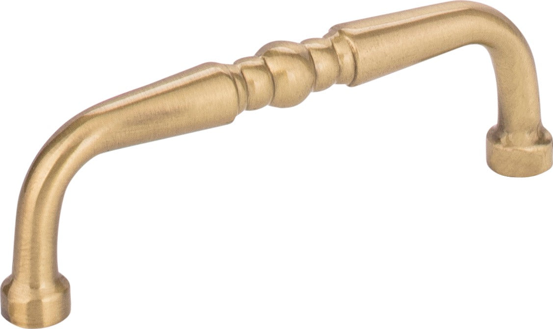 ELEMENTS Elements Z259-3SB Cabinet Pull Satin Brass Madison