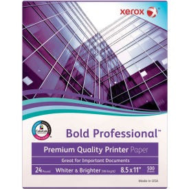 XEROX Xerox 3R13038 Laser Copy Paper 8.5x11 24lb 500 Sheets
