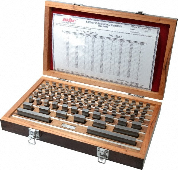 VALUE COLLECTION Value Collection 125-08146 Carbide Gage Block Set 81pc