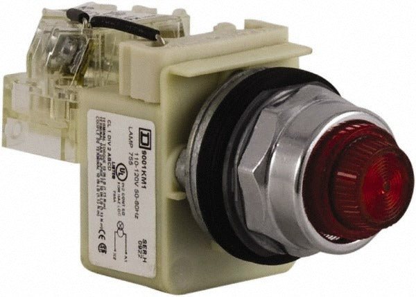 SCHNEIDER ELECTRIC Schneider Electric 9001KT1R31 Indicating Light Red Lens