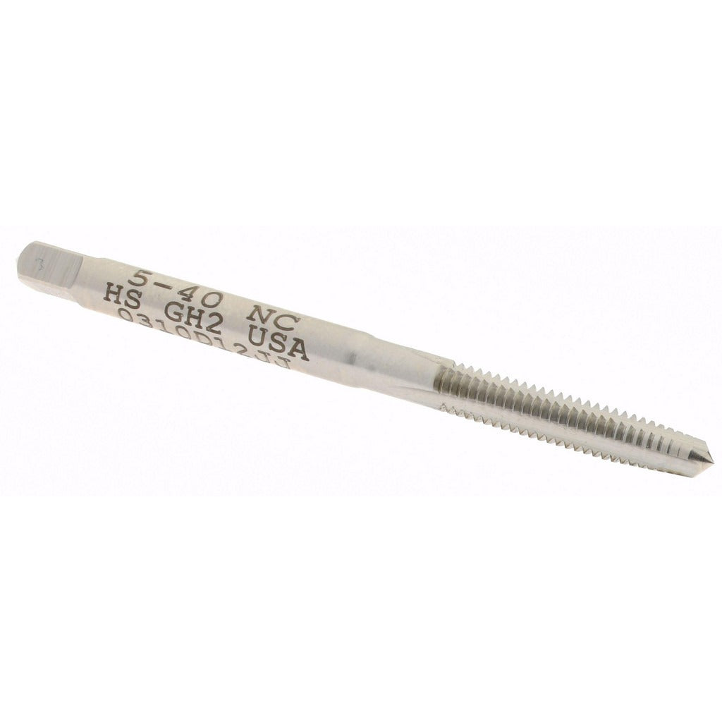HERTEL Hertel K008115AS Straight Flute Tap 5-40 Unc Hss