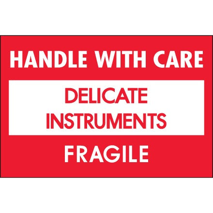 BSC PREFERRED Bsc Preferred DL1308 Handling Instruction Labels