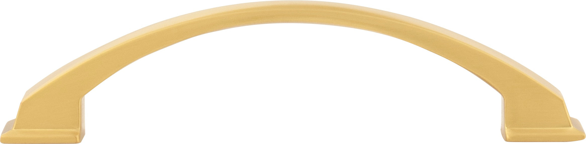 JEFFREY ALEXANDER Jeffrey Alexander 944-128BG Arched Cabinet Pull Brushed Gold