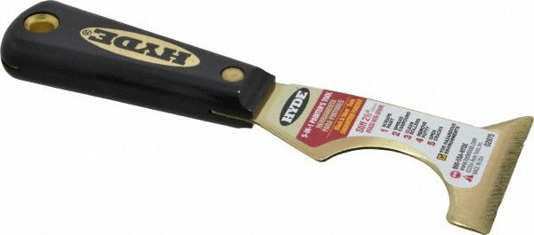 HYDE TOOLS Hyde Tools 02975 Brass Taping Knife 2.5 Inch Stiff Blade