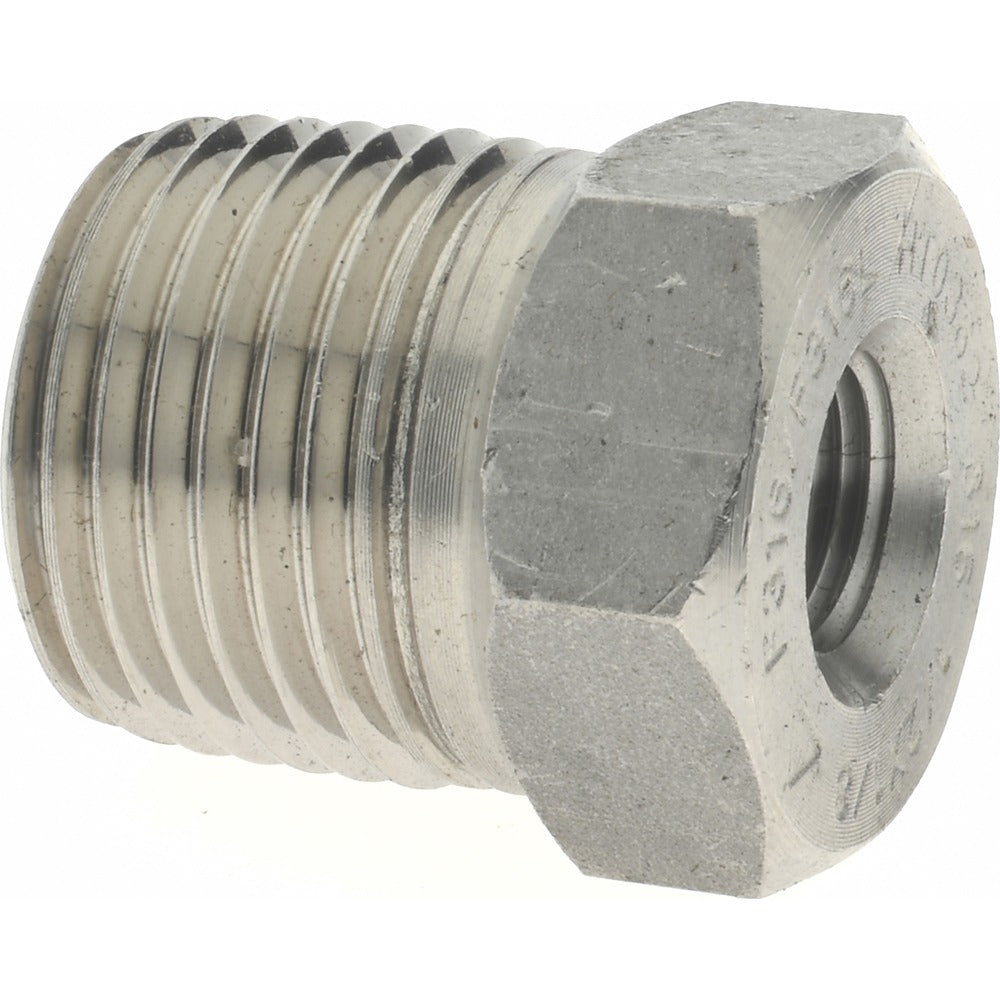 MERIT BRASS Merit Brass 3614D-0802 Pipe Bushing 1/2 X 1/8 in 316 Ss