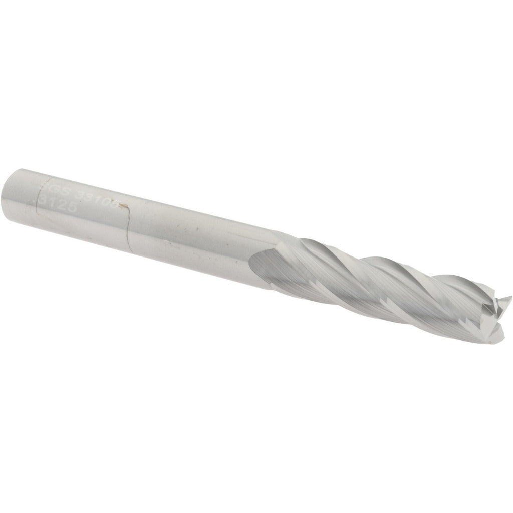 KYOCERA SGS PRECISION TOOLS Sgs 33105 Square End Mill 5/16 Inch 4 Flute Solid Carbide