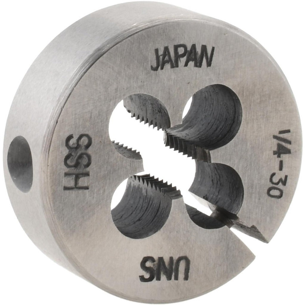 VALUE COLLECTION Value Collection 84030302 Round Die 1/4-30 1 Inch Od Hss