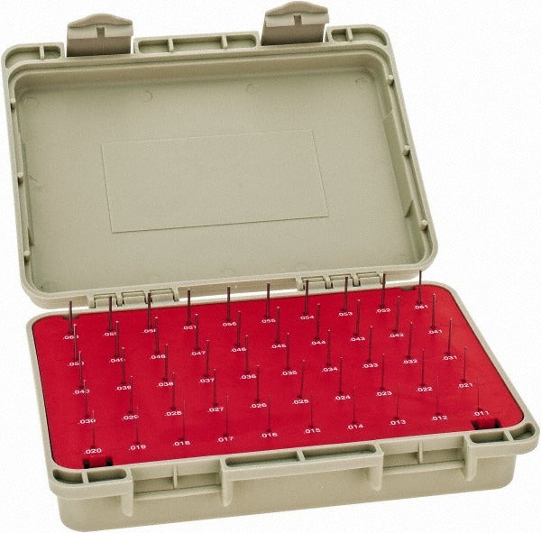 VERMONT GAGE Vermont Gage 101200200 Class Zz Plug Gage Set 50 Pc