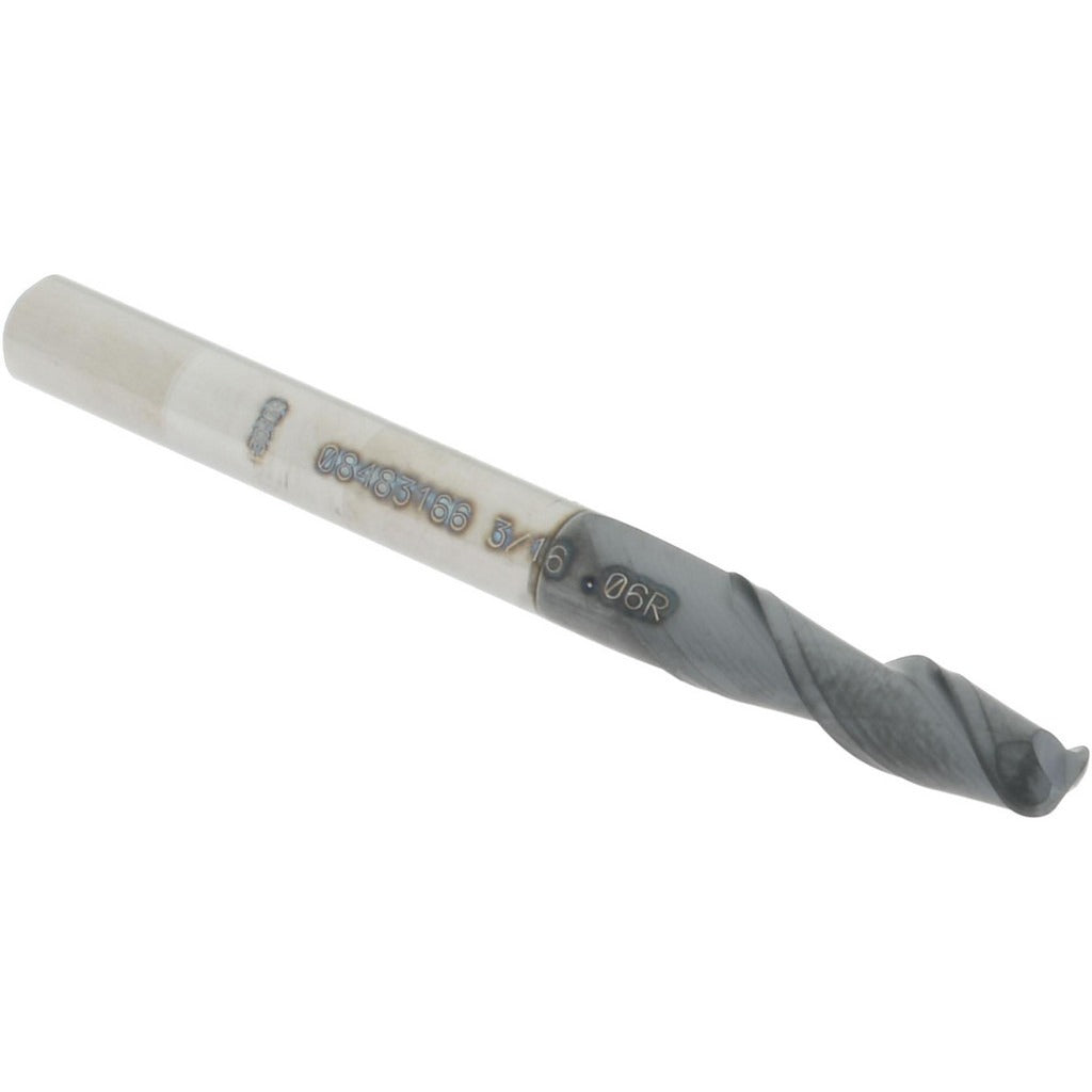 ACCUPRO Accupro 12181310 Corner Radius End Mill 3/16 in 2 Flute