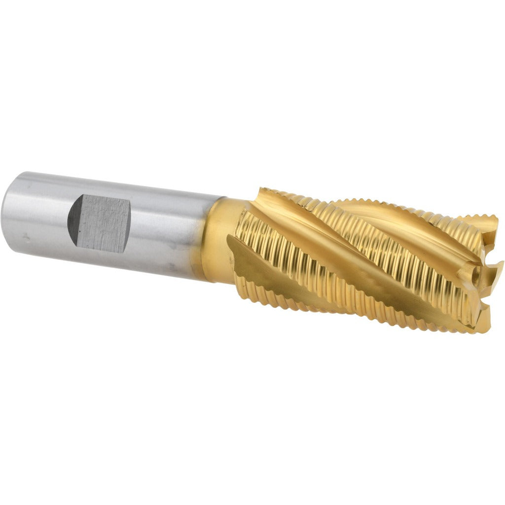HERTEL Hertel 06822043 Roughing End Mill 1 in 5 Flute Cobalt Tin