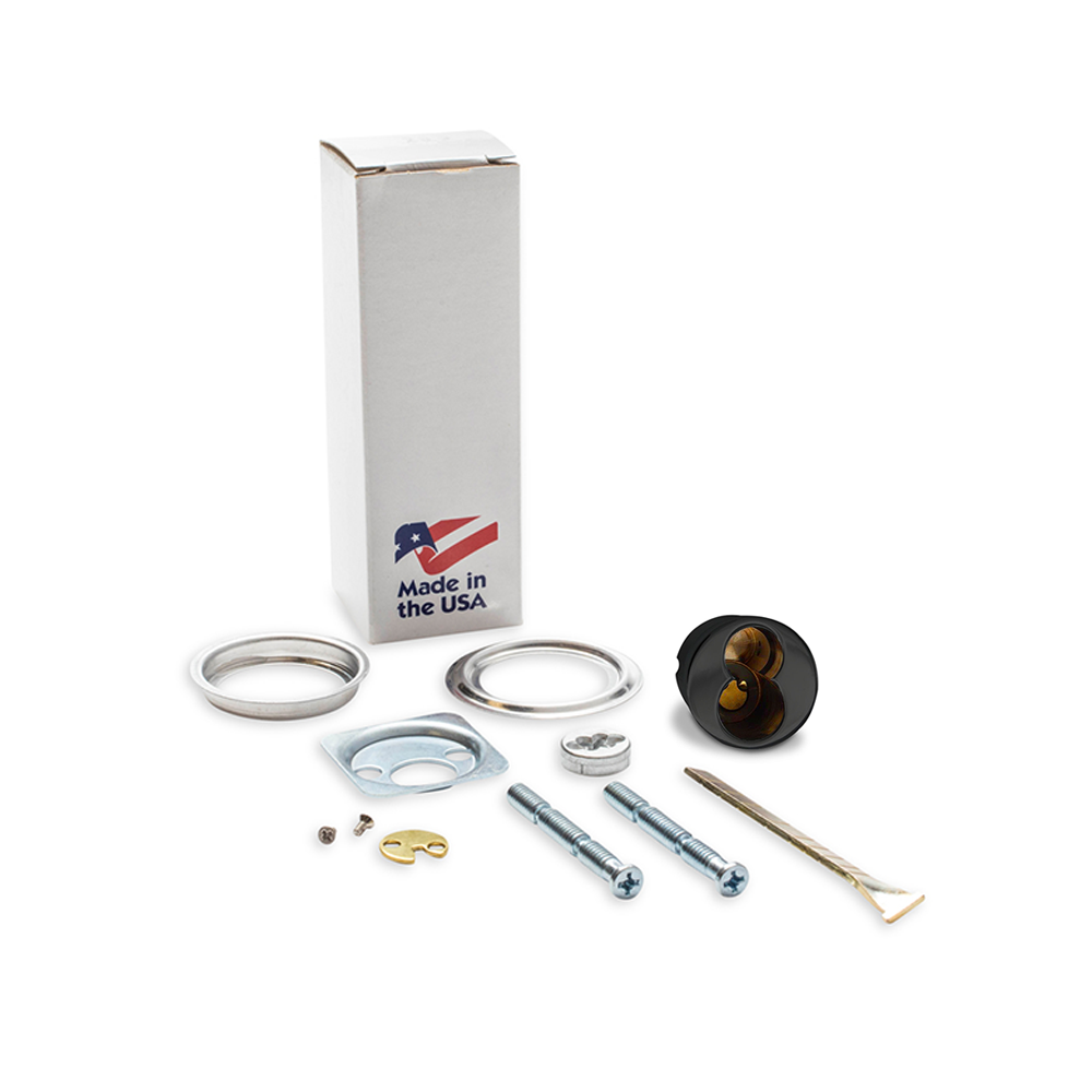KSP Ksp 408SCHLAGEUS19CP Mortise Rim Lfic Cylinder Housing Schlage
