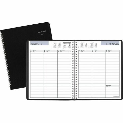 AT-A-GLANCE At-a-glance AAGG59000 Weekly Planner 12 Month Wirebound