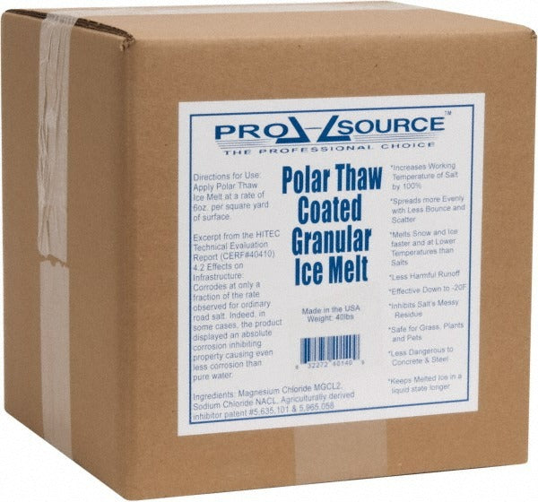 PRO-SOURCE Pro-source CS-40BX Ice Snow Melt De-icer Pellets 40 Lb
