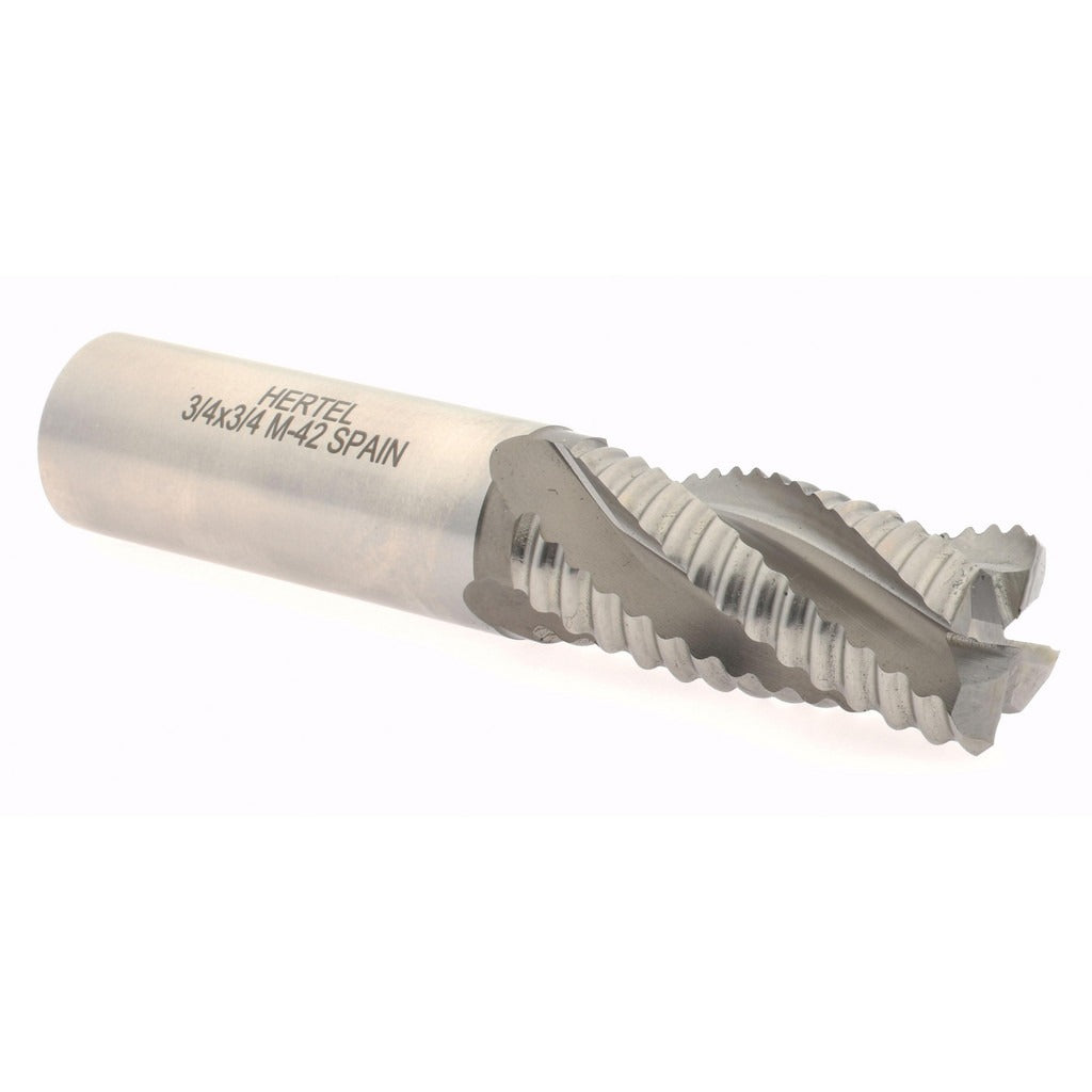 HERTEL Hertel 41120445 Roughing End Mill 3/4 in 4 Flute Cobalt