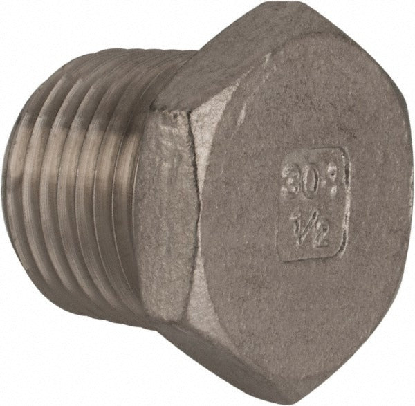 VALUE COLLECTION Value Collection 4HP1/2 Hex Pipe Plug 1/2 in 304 Ss Mnpt