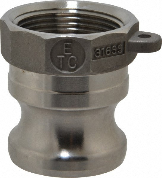 EVER-TITE Ever-tite 312ASS Cam Groove Coupling 1-1/4 in Part a Ss