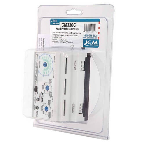 ICM CONTROLS Icm Controls ICM330C Single-Phase Head Pressure Control 120-480 VAC (DIN Rail Mount) P66