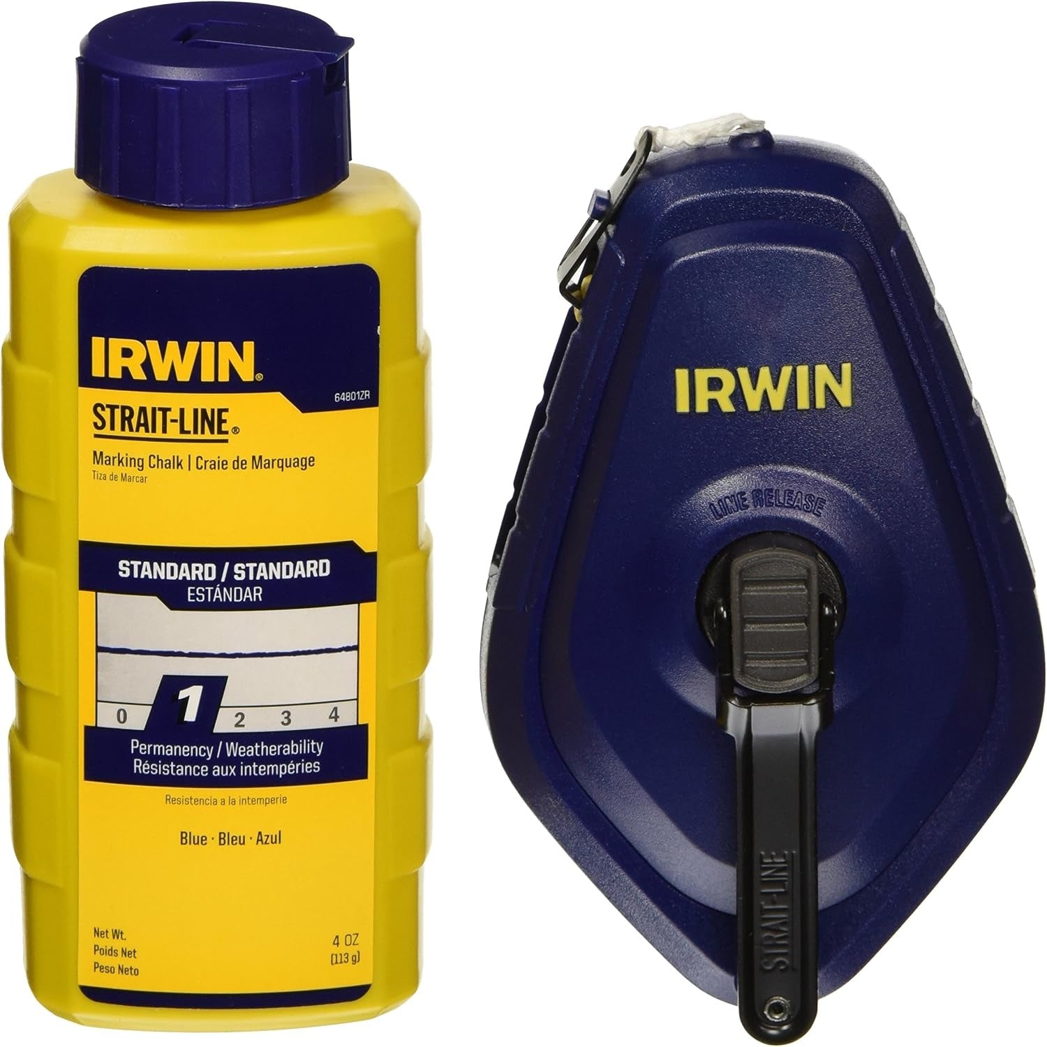 IRWIN Irwin 1932883 Strait-Line Speedline Chalk Reel (100 ft / Pack of 1)
