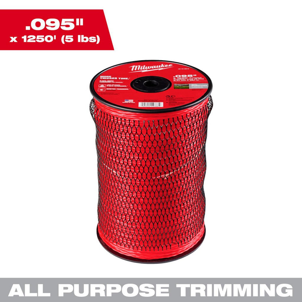 MILWAUKEE Milwaukee Tool 49-16-2813 Twisted Trimmer Line 0.095 in
