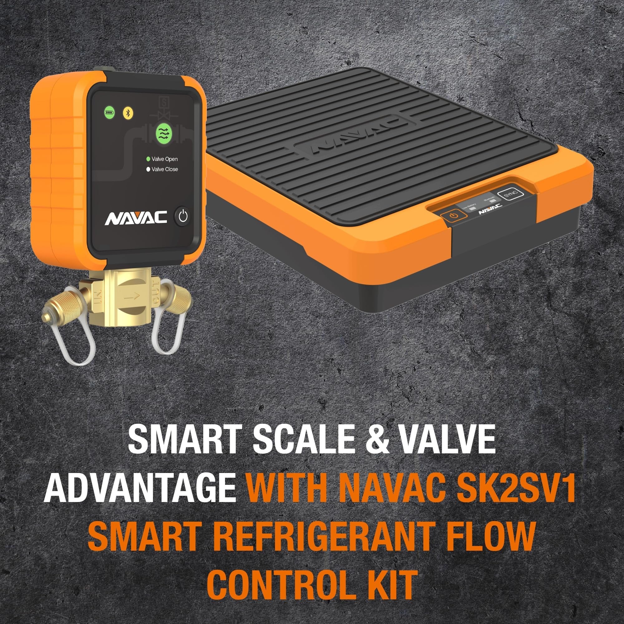 NAVAC Navac SK2SV1 Smart Refrigerant Flow Control Kit 220 Lb