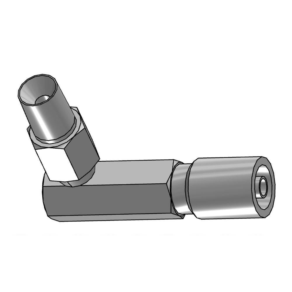 PARKER Parker 11L43-4-4 Nptf Swivel Elbow 90 Deg 0.25 in Id