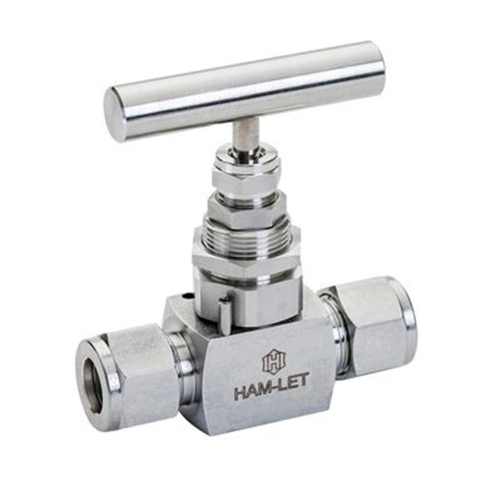 HAM-LET Ham-let 3204813 Needle Valve 1/2 Inch Compression 5000 Psi