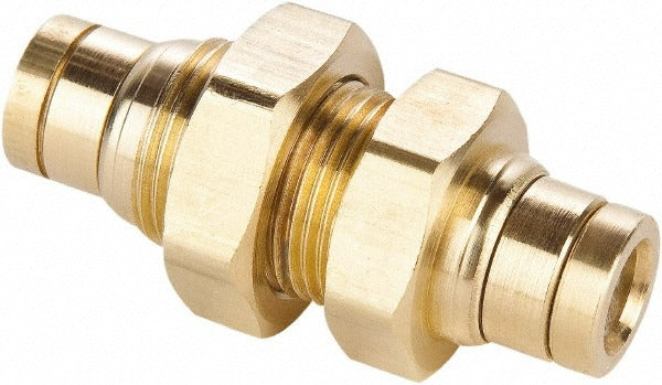 PARKER Parker 62PTCBH-10 Bulkhead Union Push-to-connect 5/8 in