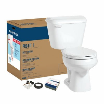 MANSFIELD Mansfield Plumbing Products 4130CTK Toilet Kit 1.28 Gpf White