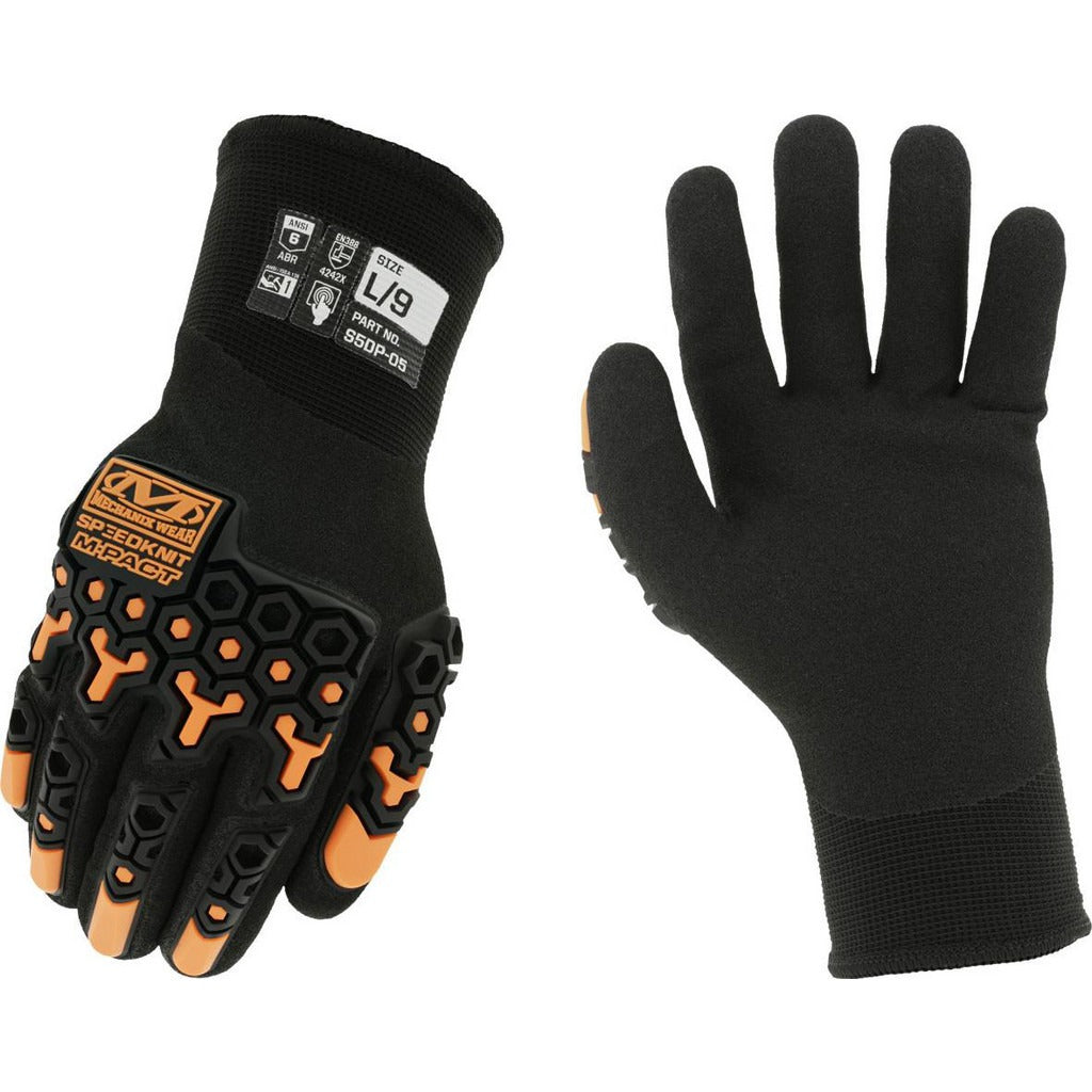 MECHANIX WEAR Mechanix Wear S5DP-05-008 Work Gloves Medium Nitrile