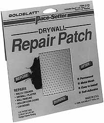 HYDE TOOLS Hyde Tools 09898 Drywall Plaster Repair Patch 4x4 in