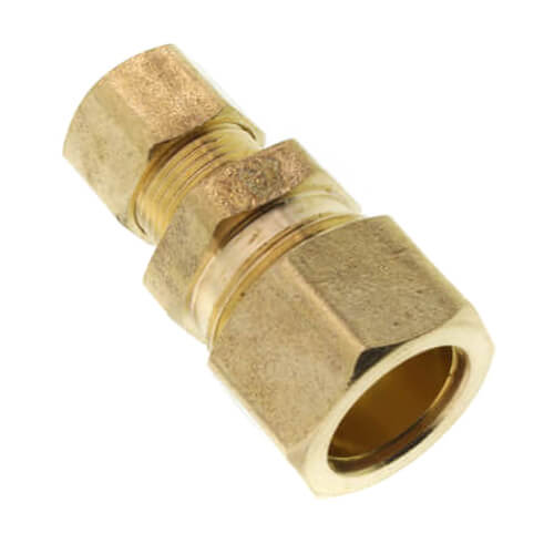 Jones Stephens C74032LF 5/8 x 3/8 Inch Brass Compression Union Lead Free