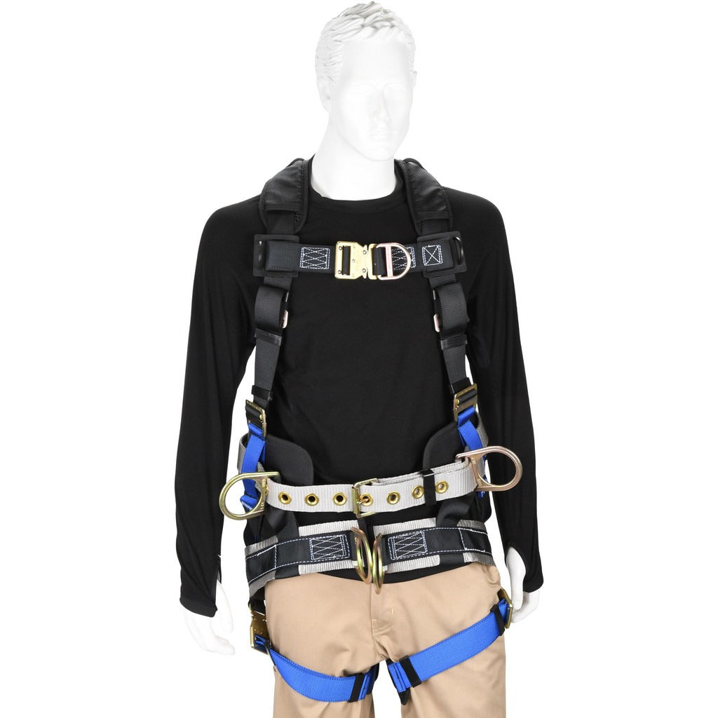 PRO-SAFE Pro-safe PS-HCLB-Q1 Fall Protection Harness 350 Lb