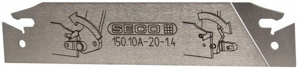 SECO TOOLS Seco 02578579 Indexable Cutoff Blade Double End Neutral