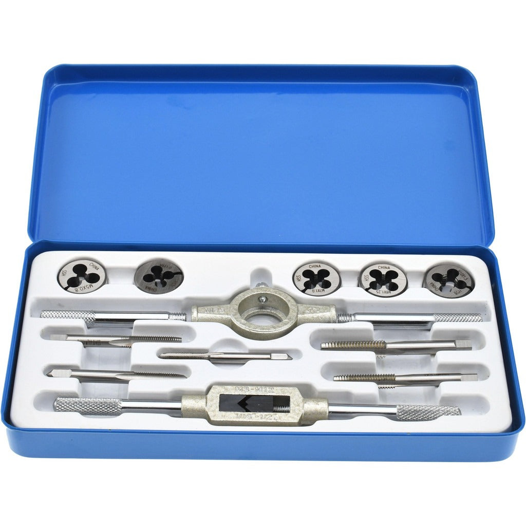 VALUE COLLECTION Value Collection CCT1595 Metric Tap Die Set 12 Pc Hss