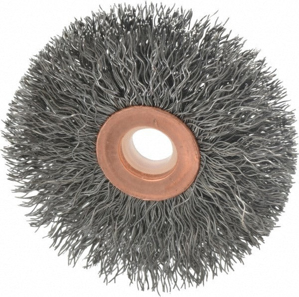 WEILER Weiler 93661 Wheel Brush 2.5in Crimped Carbon Steel 20000 Rpm