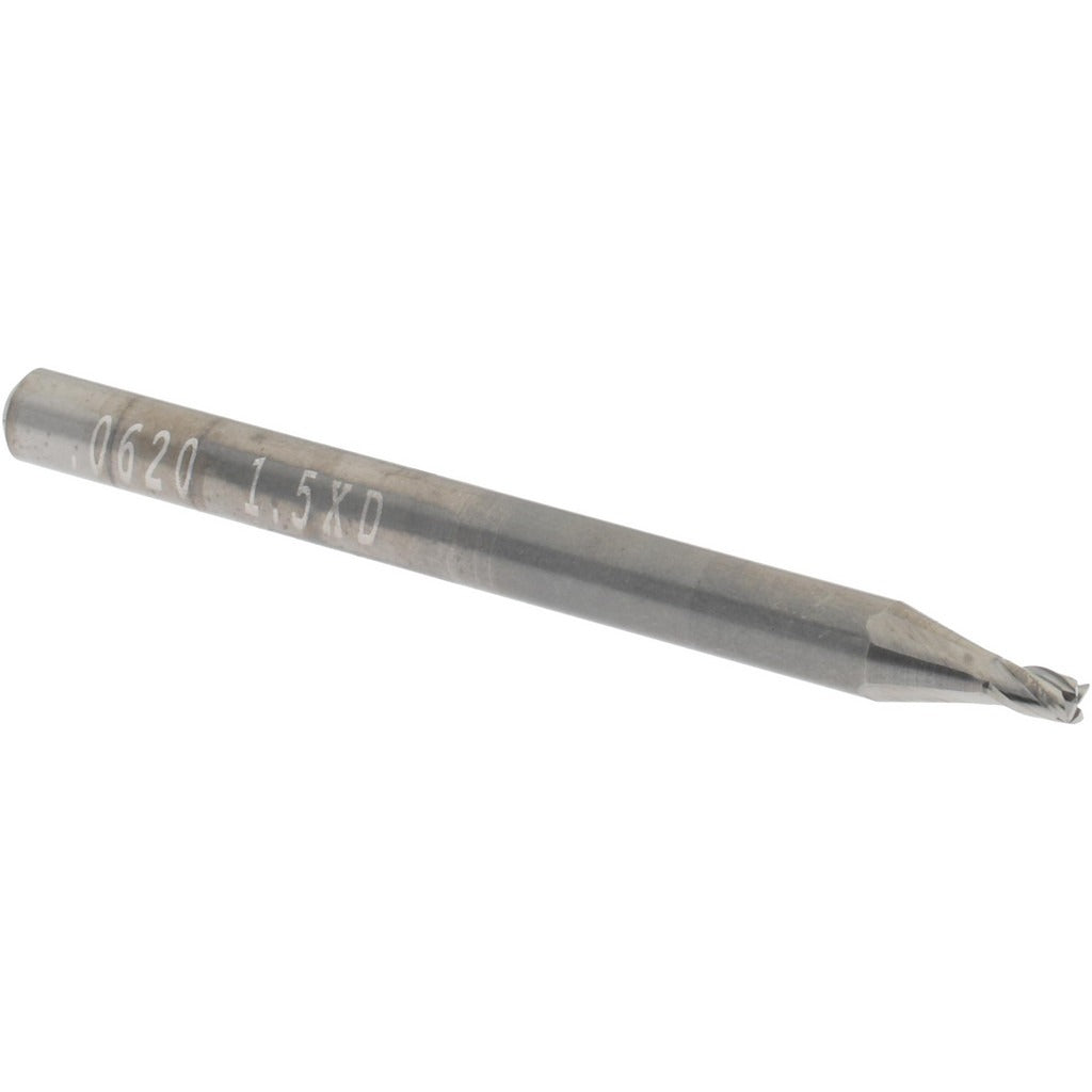 KYOCERA SGS PRECISION TOOLS Sgs 00428 Square End Mill 1/16 in 4 Flute Solid Carbide