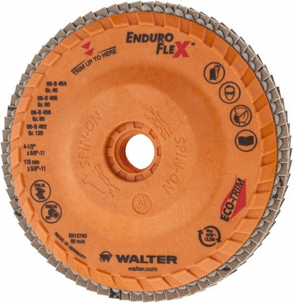 WALTER Walter Surface Technologies 06B462 Flap Disc 120 Grit