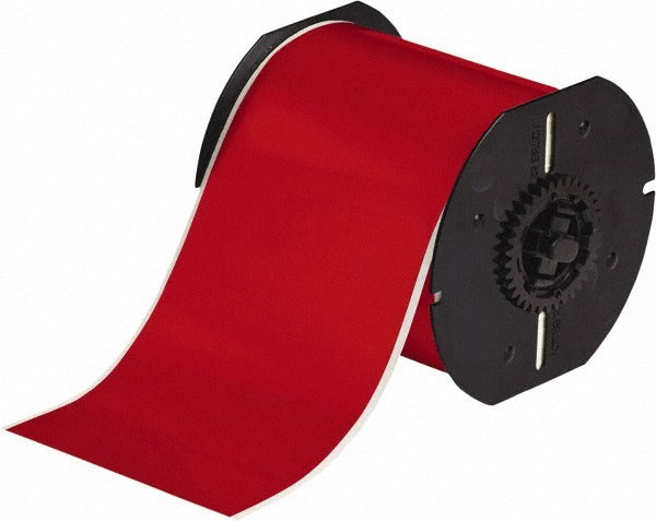 BRADY Brady 142023 Vinyl Tape 4 in X 100 Ft Red