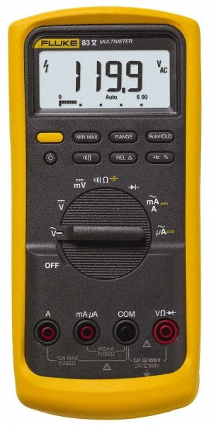 FLUKE Fluke FLUKE-83-5 True Rms Multimeter 1000V Cat Iii Cat Iv