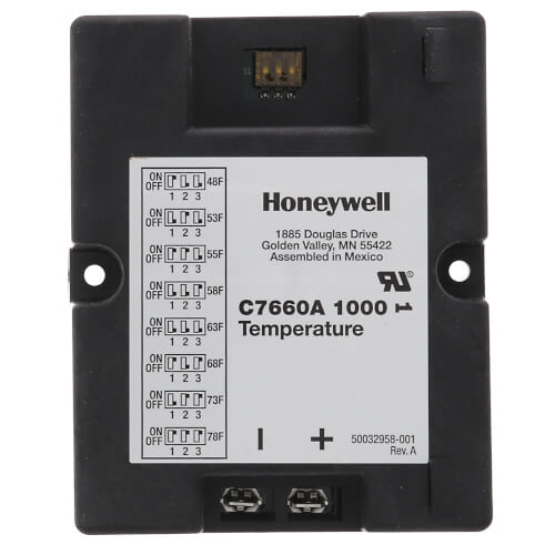 Honeywell C7660A1000 Dry Bulb Temperature Sensor 4 or 20ma Output Replaces C7650A1001