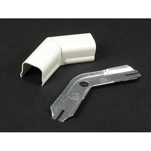 WIREMOLD Wiremold / Legrand 712WH 45 Degree Flat Elbow