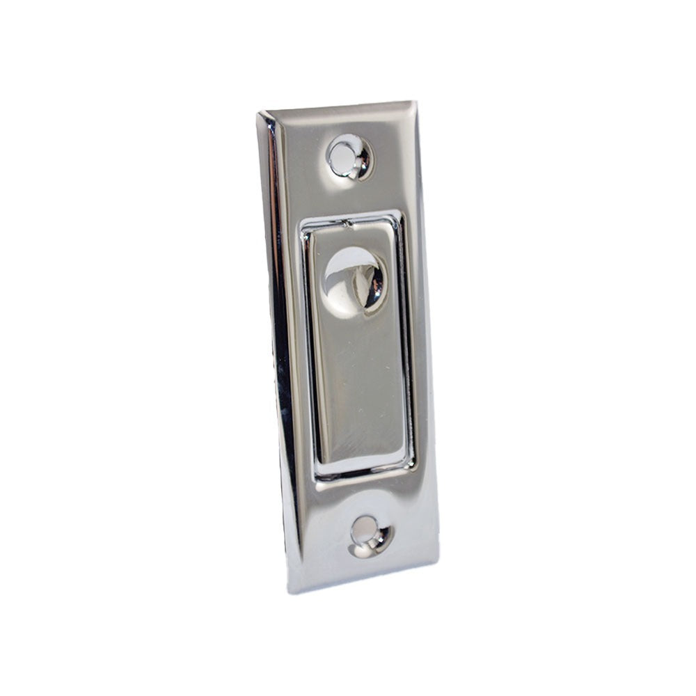 IVES Ives 42B26 Solid Brass Pocket Door Bolt Bright Chrome