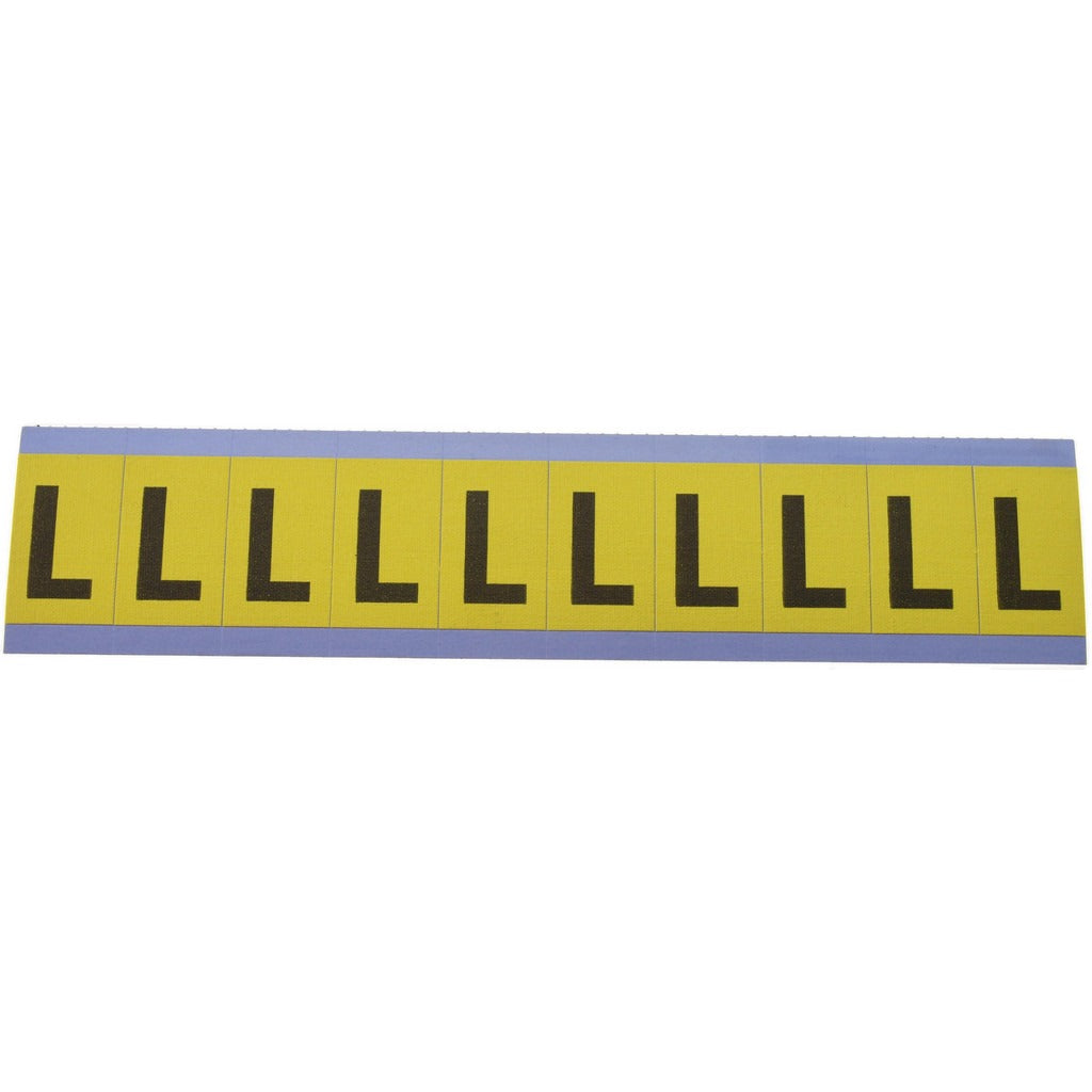 STRANCO Stranco SB4-L Letter Label L Vinyl Removable