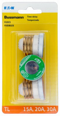 BUSSMANN Cooper Bussmann BP/TL-A Tl Plug Fuse Assorted 3 Pack